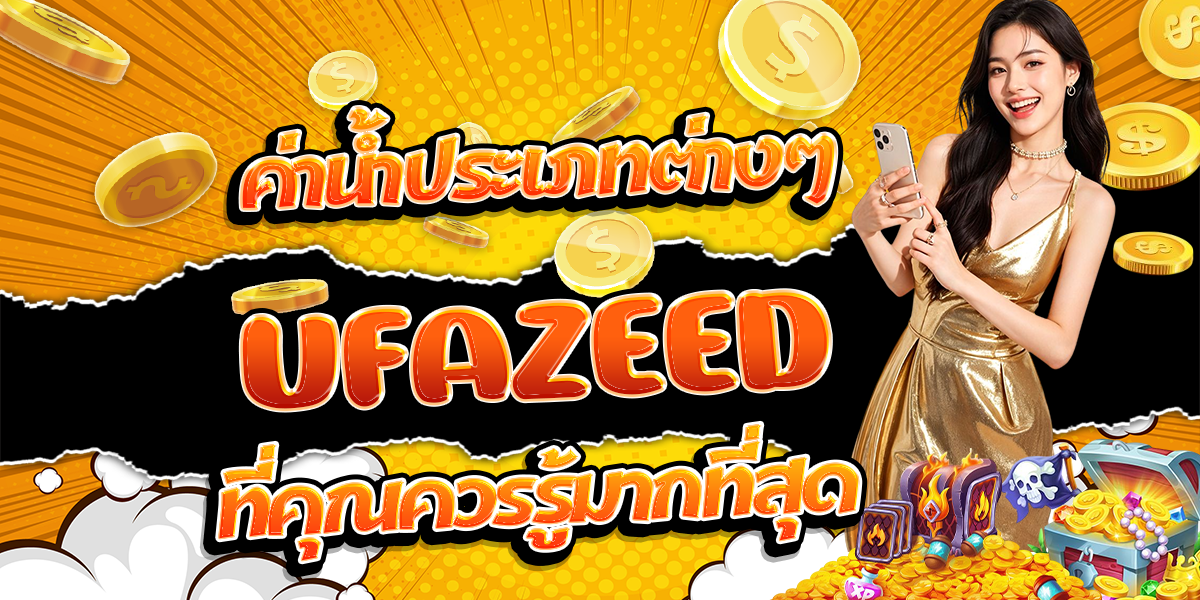 ค่าน้ำประเภทต่างๆ-UFAZEED-ที่คุณควรรู้มากที่สุด